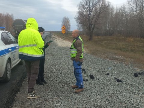 Под контролем Госавтоинспекции находятся все участки производства дорожных работ